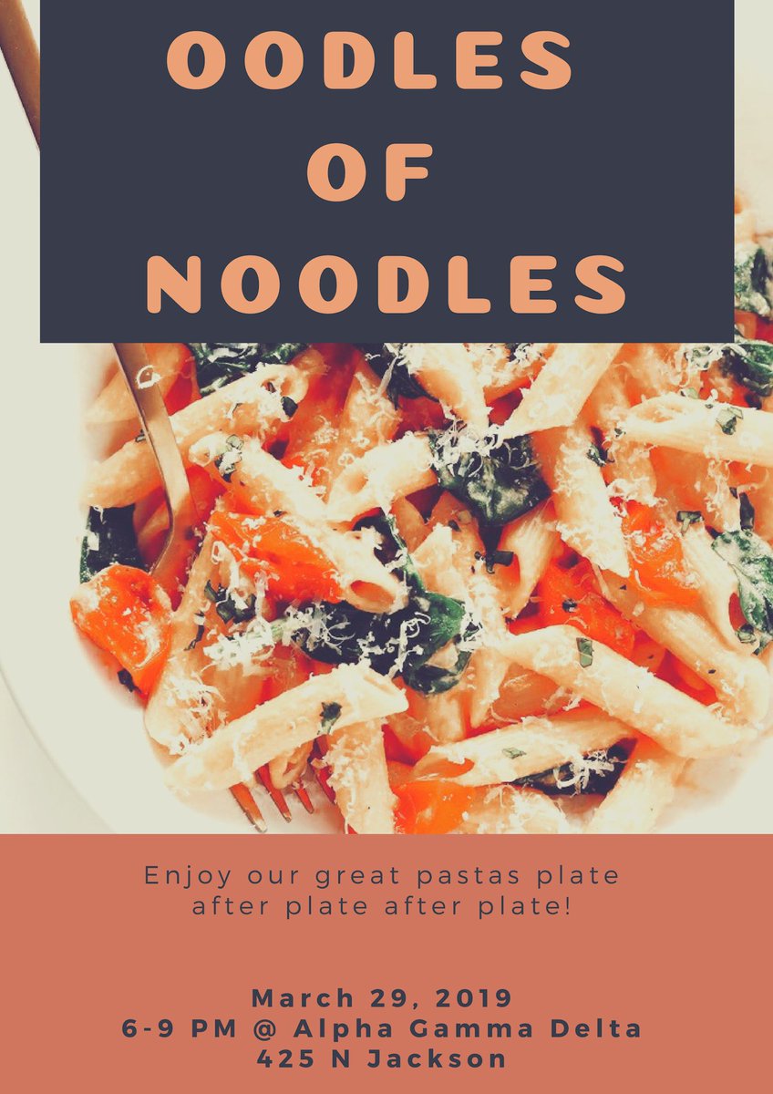 maddie_higdon's tweet photo. I know y’all like pasta, especially when it’s all you can eat. Hope to see you Friday!! https://t.co/NPT12VxN6N