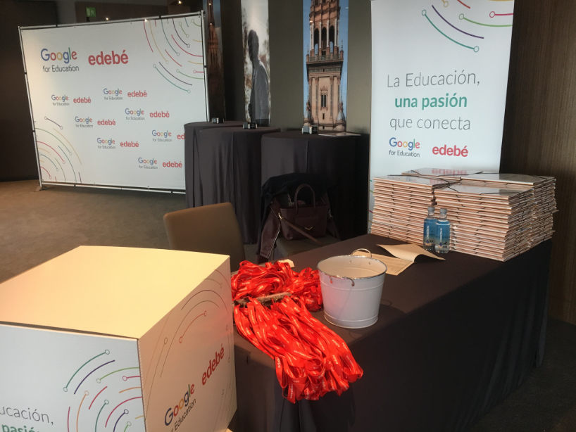 GRUPOEDEBE's tweet photo. Eurostars Torre #Sevilla abre el ciclo de eventos: La #Educacion, una pasión que conecta. @grupoedebe y @GoogleForEdu. #InnovacionEducativa, soluciones digitales y metodologías activas a debate de la mano de 4 expertos educativos. Modera @cpoyatos
#PasionEducativa https://t.co/HraTHDoN0n