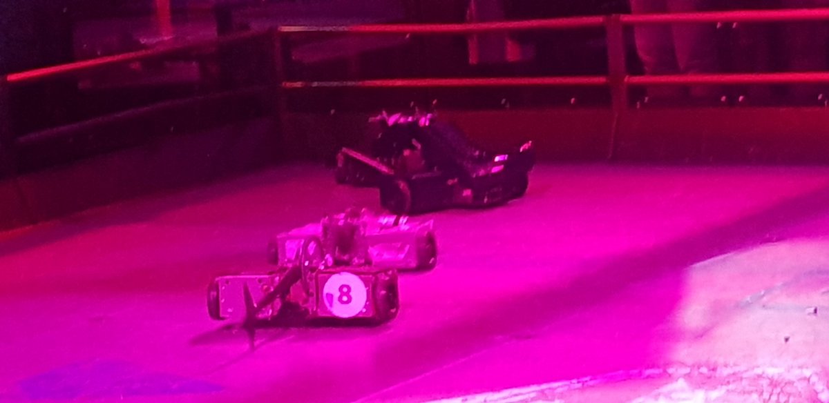 UltraViolent19's tweet photo. Yesterday was a sad day for team ultra violent at the kmf #YEOTY19 semi finals unfortunately we didn't make it through to the finals. A big well for to the team @BarbieTingz23 who we will be teaming up with to create the ultimate robot! #robotrivalry https://t.co/Kl6r63R4sI