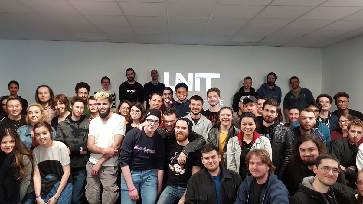 isartdigital's tweet photo. [CONFERENCE]
Masterclass  de @unit_image spécialisé dans les trailers de jeu vidéo, de publicités, de longs métrages ! Merci Dorian Marchesin et Johanne Beaupied  #school #isart #films #musicandsounddesign #paris  #shortfilm #students https://t.co/YP3qh8rGkb