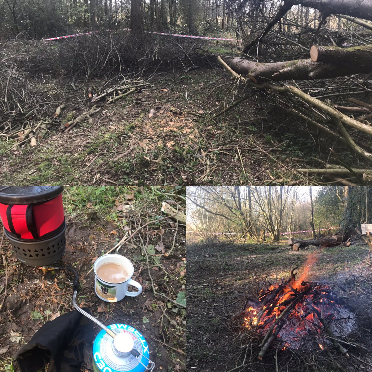 Childs295Greg's tweet photo. Tree clearance today, made a nice change, and after two years of owning it finally tried out the camping kettle/stove 👍🏻 #tree #pathclearing #hotcuppa https://t.co/JfJEPg3fRJ