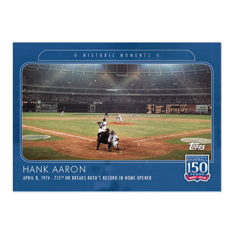 OACCards's tweet image. 3 New @Topps #150YearsofBaseball

10 George Brett - Records &amp;amp; Award Winners 
11 Hank Aaron - Historic Moments
12 Bryce Harper - Rookie Campaigns