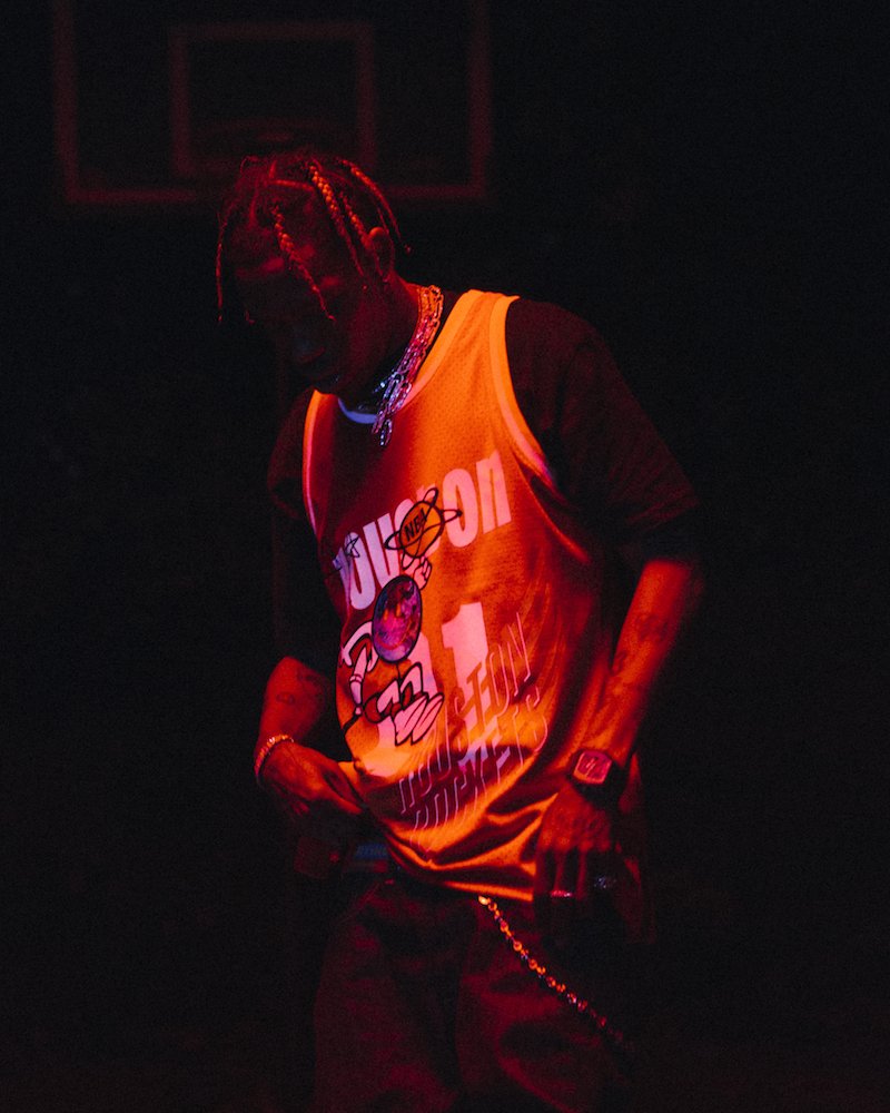 travis scott mitchell and ness shirt