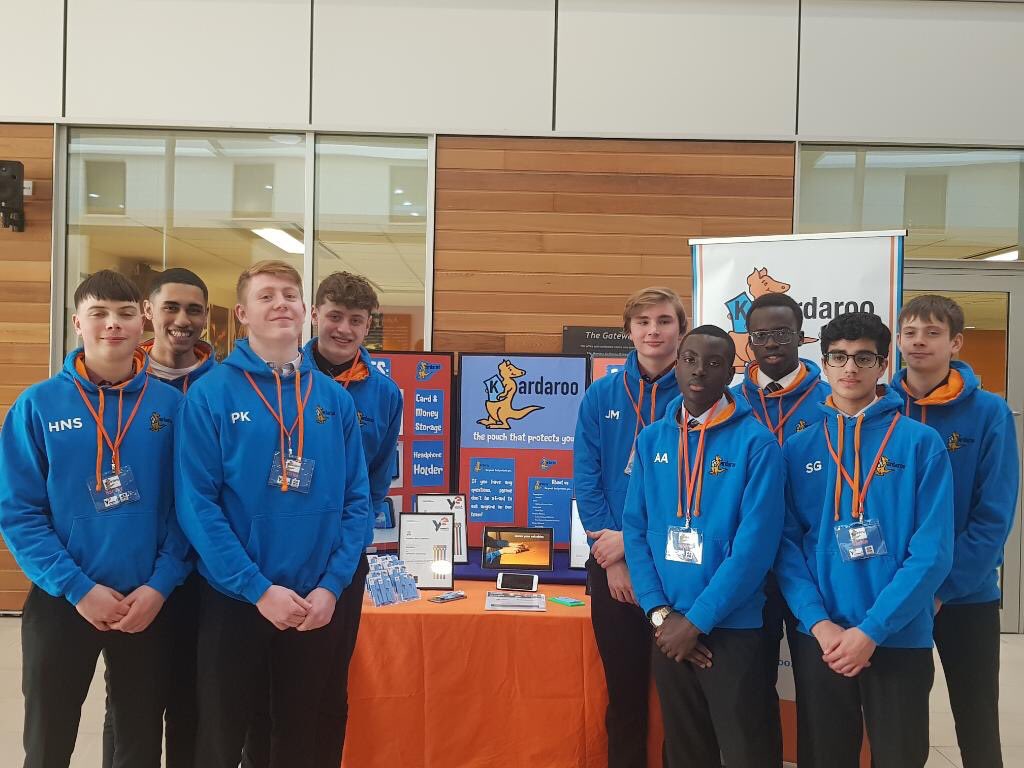 kardaroo_ye's tweet photo. Here at the final showcase 🎉 Wish us luck 🤞#TuesdayMotivation #LearningByDoing #exciting @misschalk @YEAYLESBURY @youngenterprise @EnterpriseSBox https://t.co/7TXaIWgf2o