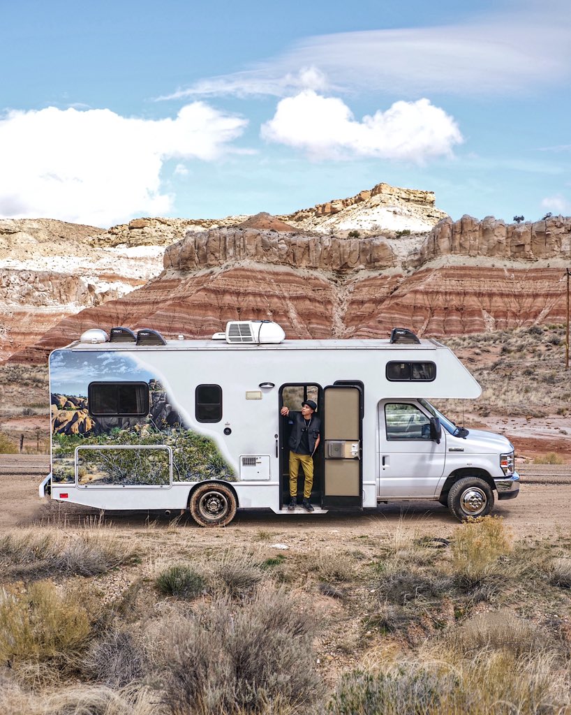 oh_anthonio's tweet photo. My relationship with travel has been a bit love/hate in recent years but I’ve decided to change all that thanks to blu’s @pledgeworld! Find out why I’m roadtripping across the western US in my post on IG today! #pledgeworld #ownit #poweredbyblu https://t.co/s2MkNZIBsx
