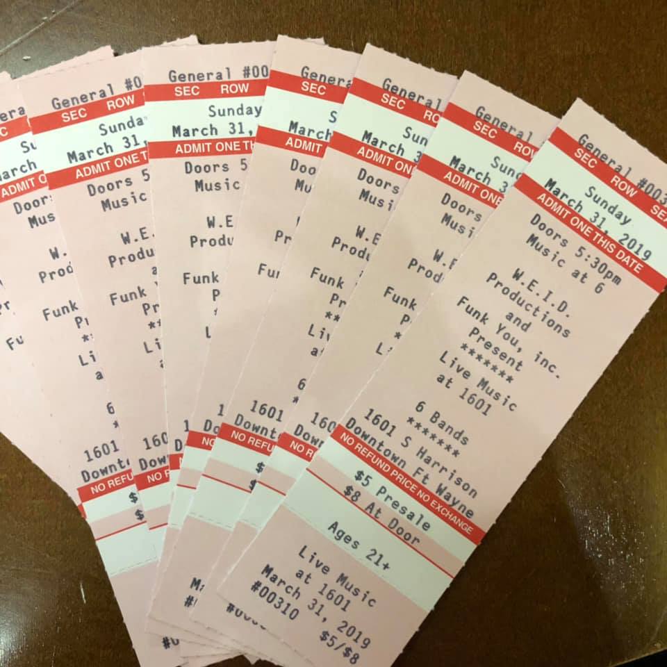 awake_noon's tweet photo. I’ve got pre-sale tickets here for $5 for our show on the 31st, but if you buy one from me within the next 5 days I’ll throw in one of each sticker and a button!! DM for details and I'll make it happen! https://t.co/jNrN6E7eih