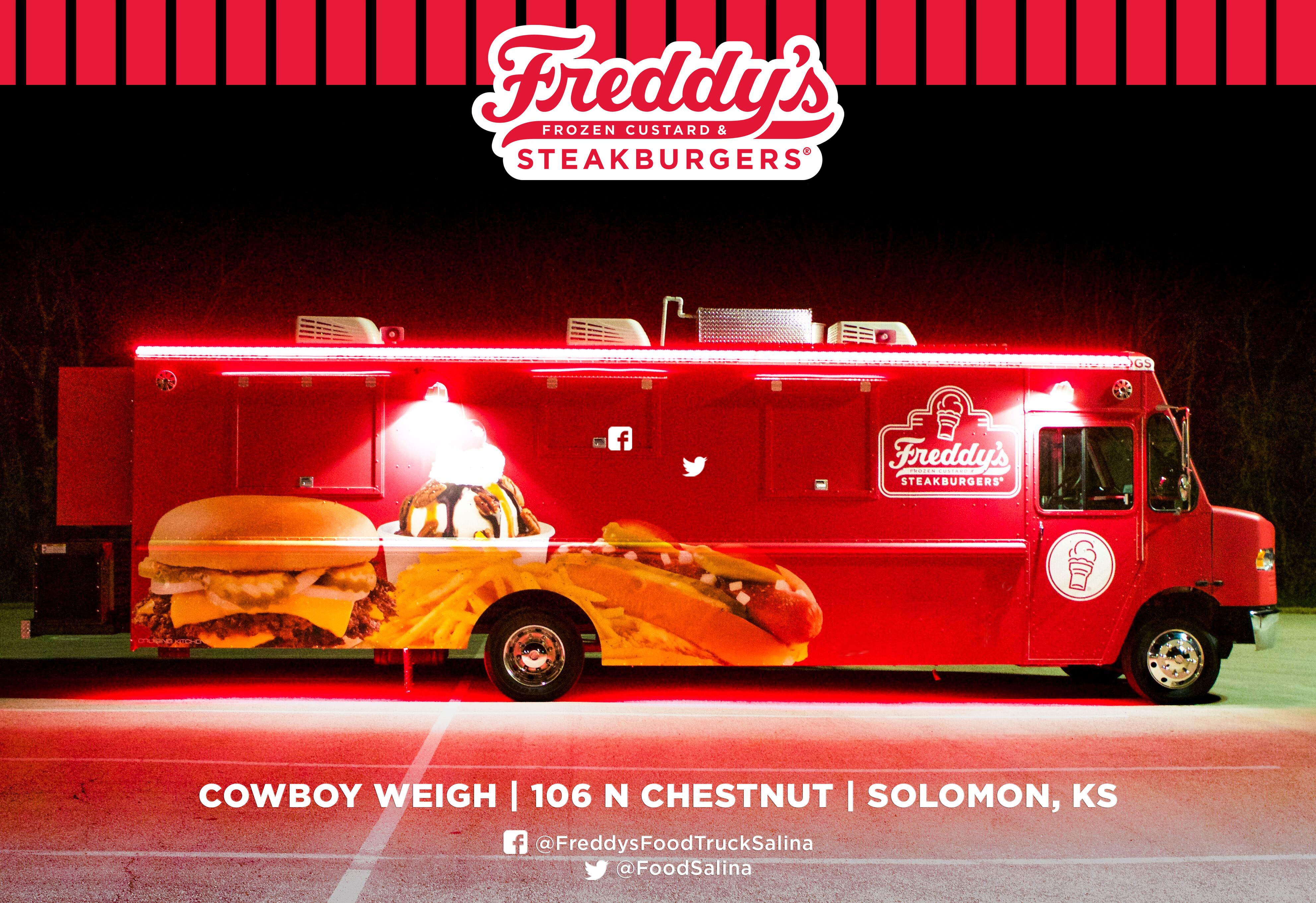 Freddy's Frozen Custard & Steakburgers Food Truck - Cruising Kitchens