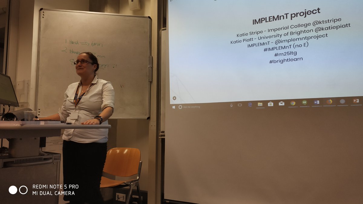 ImperialPGMed's tweet photo. Showcase of Implemnt as part of M25 project amongst 60 Tech educators from various universities. #M25LTG https://t.co/miYoviQ7OG
