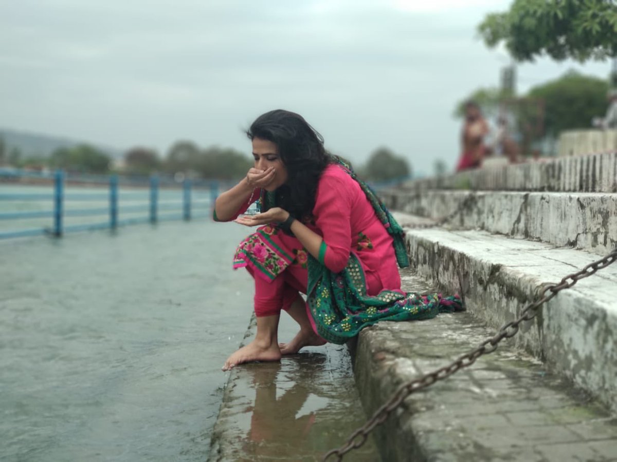 SwetaSinghAT's tweet image. गंगाजल...