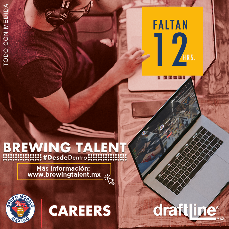 roastbrief's tweet photo. ¿Quieres ser del equipo de #Draftline, la agencia creativa de @GrupoModelo_MX?
¡Tienes 12 horas para postularte!
https://t.co/5m61TeruG0
#DesdeDentro #Draftline #BestBeerJob #ABInBev https://t.co/uMXr5At0UV