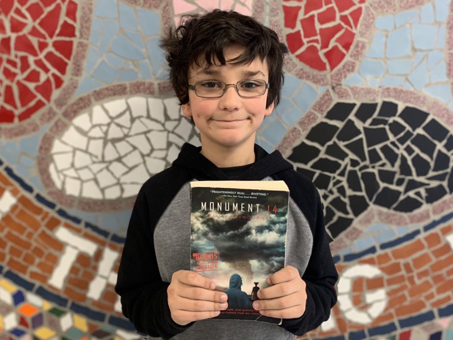 ParksideReading's tweet photo. @ParksideES Can it be? ANOTHER 5th grade #MillionWord reader from @MrsMongada? You bet! Way to read, Nick! I’m glad you enjoyed this @EmmyLaybourne book so much—I need to check it out. Keep up the great work! You make us #PennDecoProud😁 https://t.co/4vXER6WSif