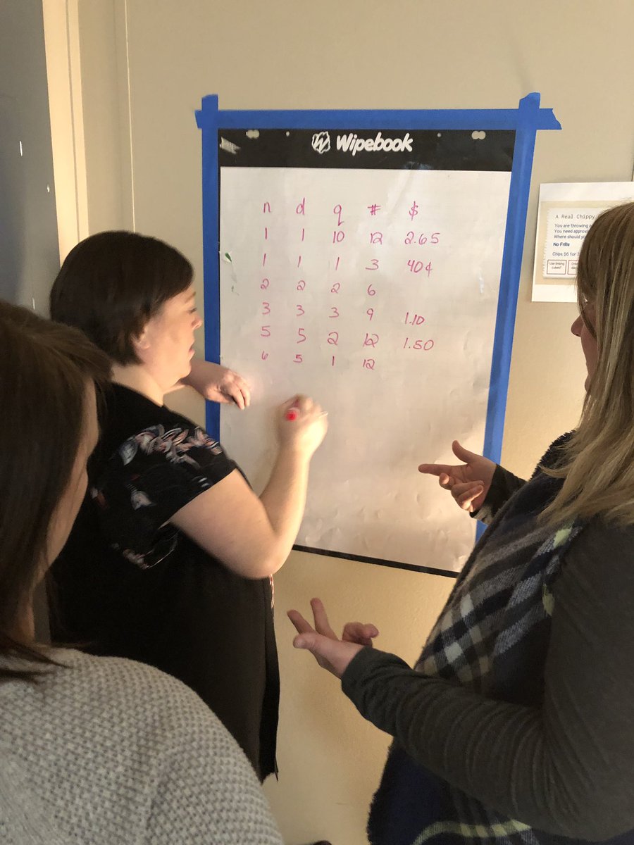 GoslinK123's tweet photo. Loved talking #3actmathtasks and #problemsolving with P/J educators! Used some excellent @gfletchy activities, and explored @nrichmaths activities. We also looked at problem solving in the 3 part lesson! #ldsb #ldsbmathleads #marchmathness #mtbos #iteachmath https://t.co/JM1k4dVzgC