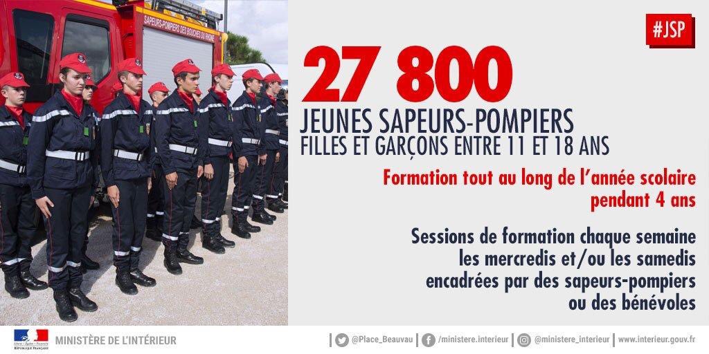 Vous avez entre 11 et 18 ans ? Rejoignez les Jeunes Sapeurs-#Pompiers pour apprendre les #GestesQuiSauvent, découvrir les  techniques de lutte contre les #incendies et partager des valeurs de #solidarité et de #civisme : mobile.interieur.gouv.fr/fr/Le-minister…