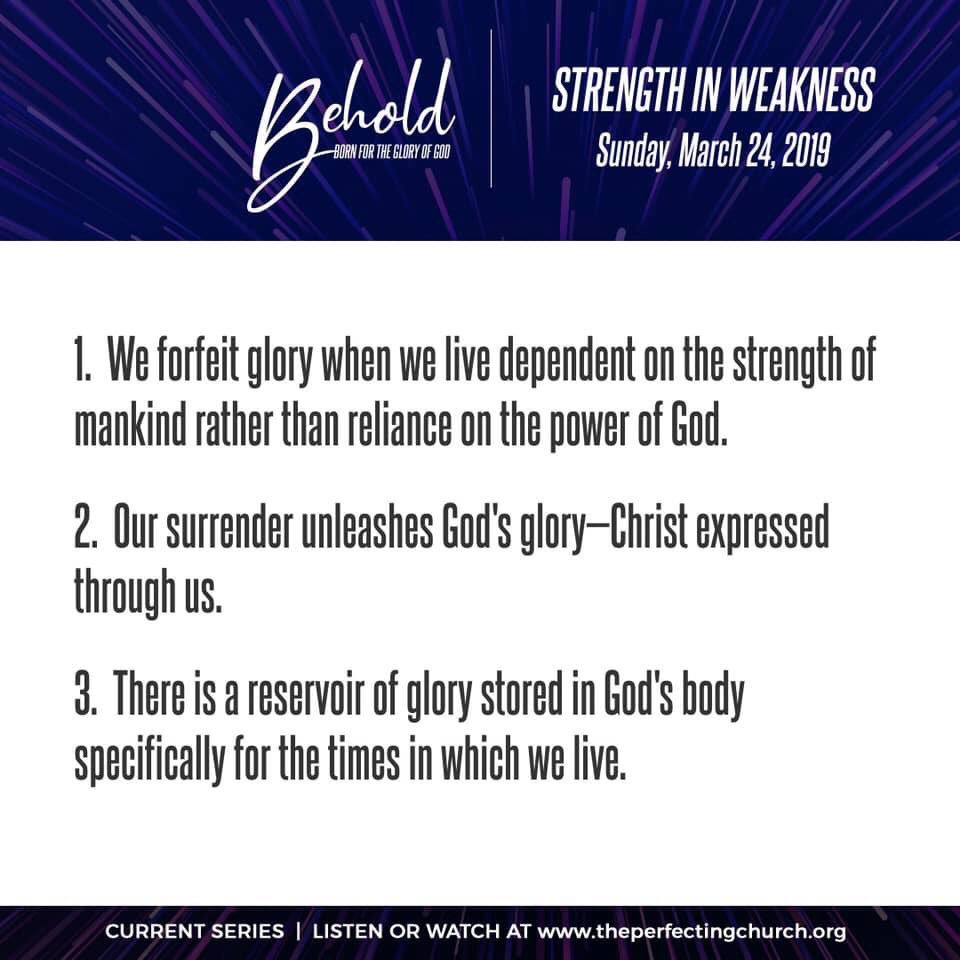 theperfecting's tweet photo. #MessageTakeaways from “Behold-Born for the Glory of God: Strength in Weakness” by Minister @BrownAngelaM
Vimeo Link:
https://t.co/SHol90yqov
#Deeper2019 #Behold #Born4TheGloryOfGod #ThePerfectingChurch #AngelaBrown @theperfecting https://t.co/qnXlyzlA9j