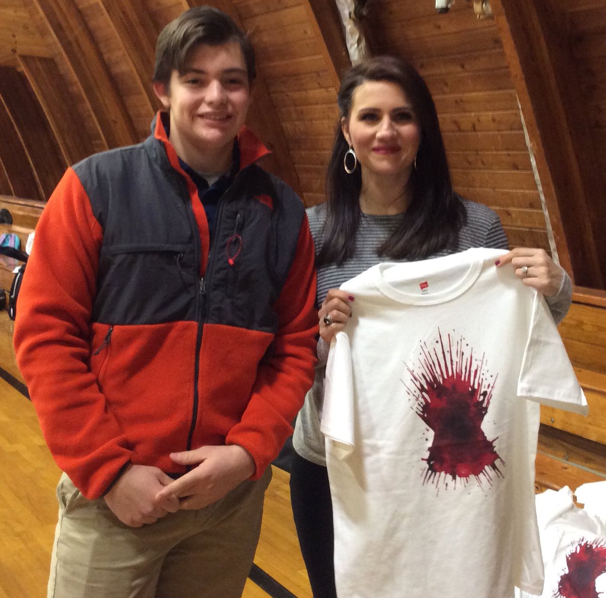 ba_LeadR's tweet photo. #BA2019 “Bleeds for the Throne” and the @RedCrossNNE 
THANK YOU to all who gave today @BridgtonAcademy https://t.co/YuO93b8IZr
