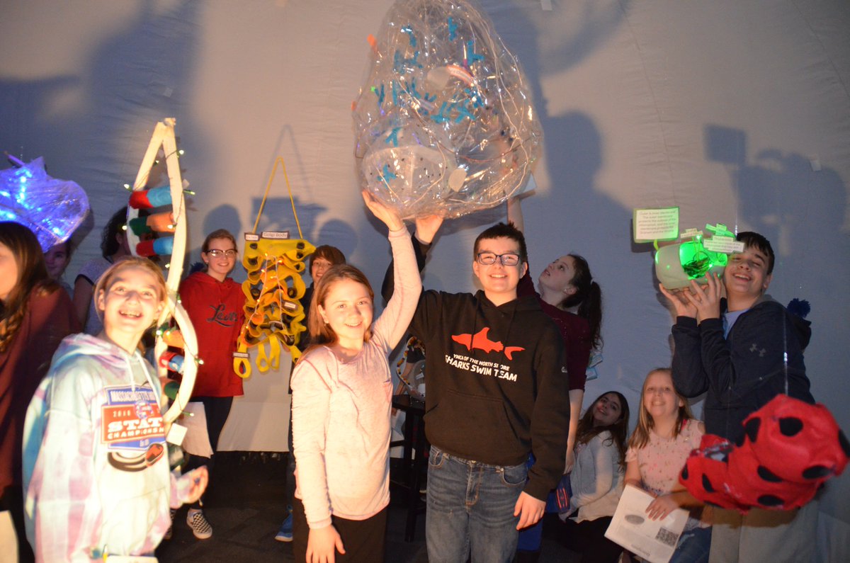 ColbyIMS's tweet image. IMS 6th grade students gave tours of our walk through cell today to admin., teachers and 8th grade students. Students are the experts and take pride in their work. #PBL #IMSSTEAM #IMSTigers @PBLWorks @SenechalSci124