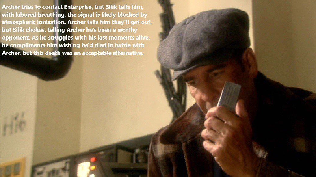 CaptArcherNX01's tweet photo. #StarTrekEnterprise 
#ScottBakula #TripTucker #Silik 
#StormFront #TemporalColdWar https://t.co/C8Sux5fYTm