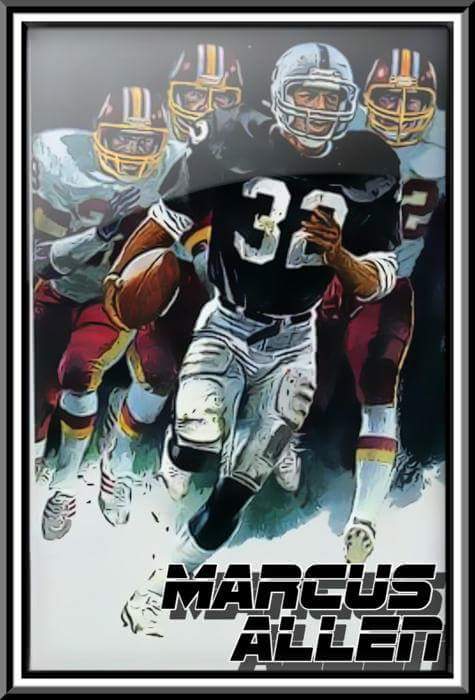 Happy birthday Marcus Allen 1 of the baddest running backs of all time 