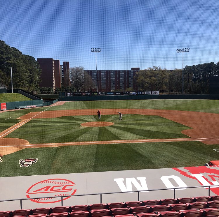 Doak Field Grounds Crew tweet media