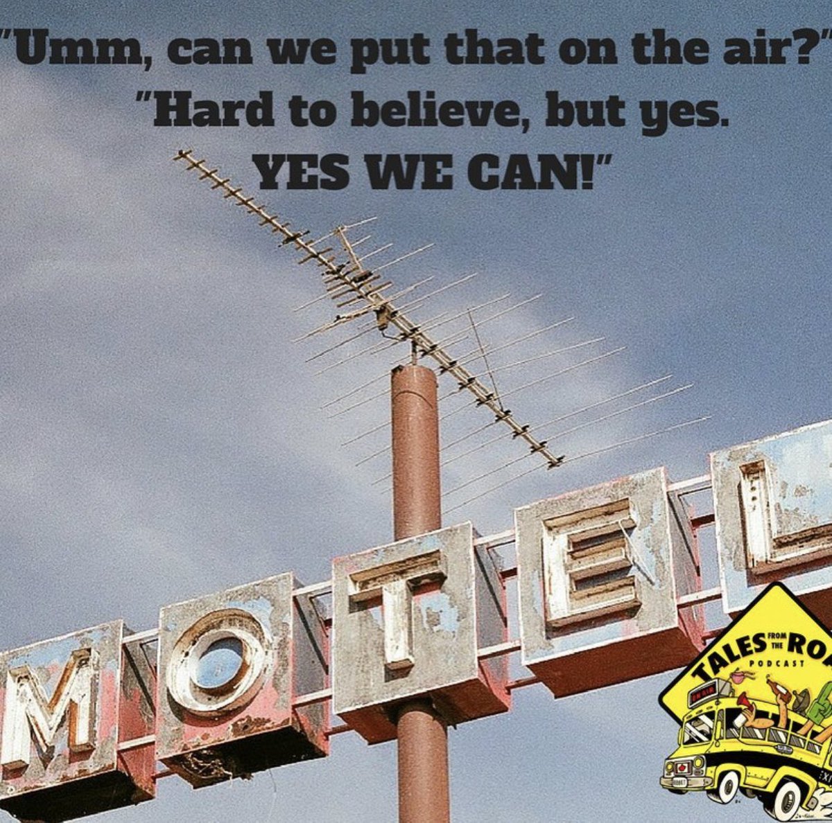 TFTRpodcast's tweet photo. We may have gone offside once or twice here.... but you seem to like it, soooo....
•
Tales From the Road Podcast iTunes link
https://t.co/aYBsii36ry
•
•
 #athletesstories #comedypodcast #sportspodcast #football #golf #baseball #MMA #basketball #stanleycup #season2 #lol https://t.co/edaDvBviGv