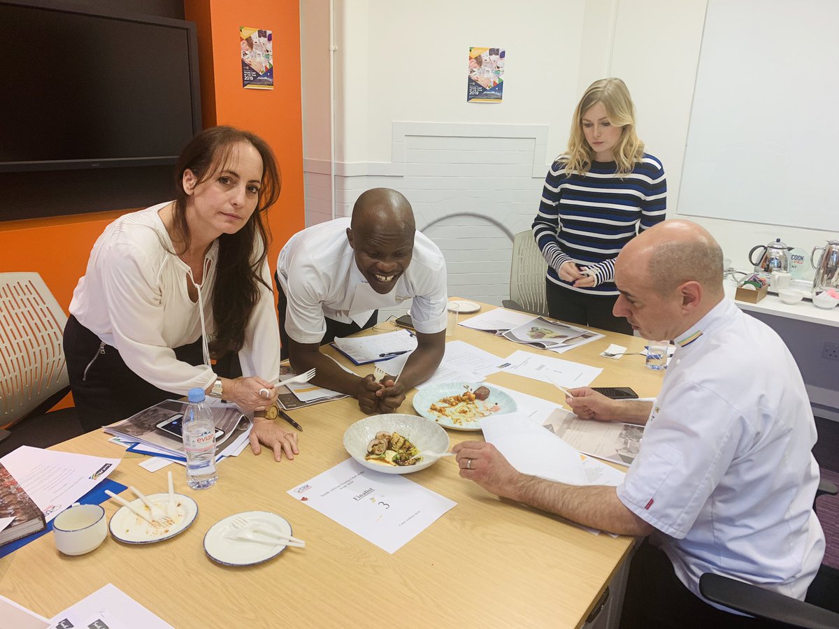 Judging Young South African Chef of the Year at Westminster College. Eating like an African Queen. 👌🏿