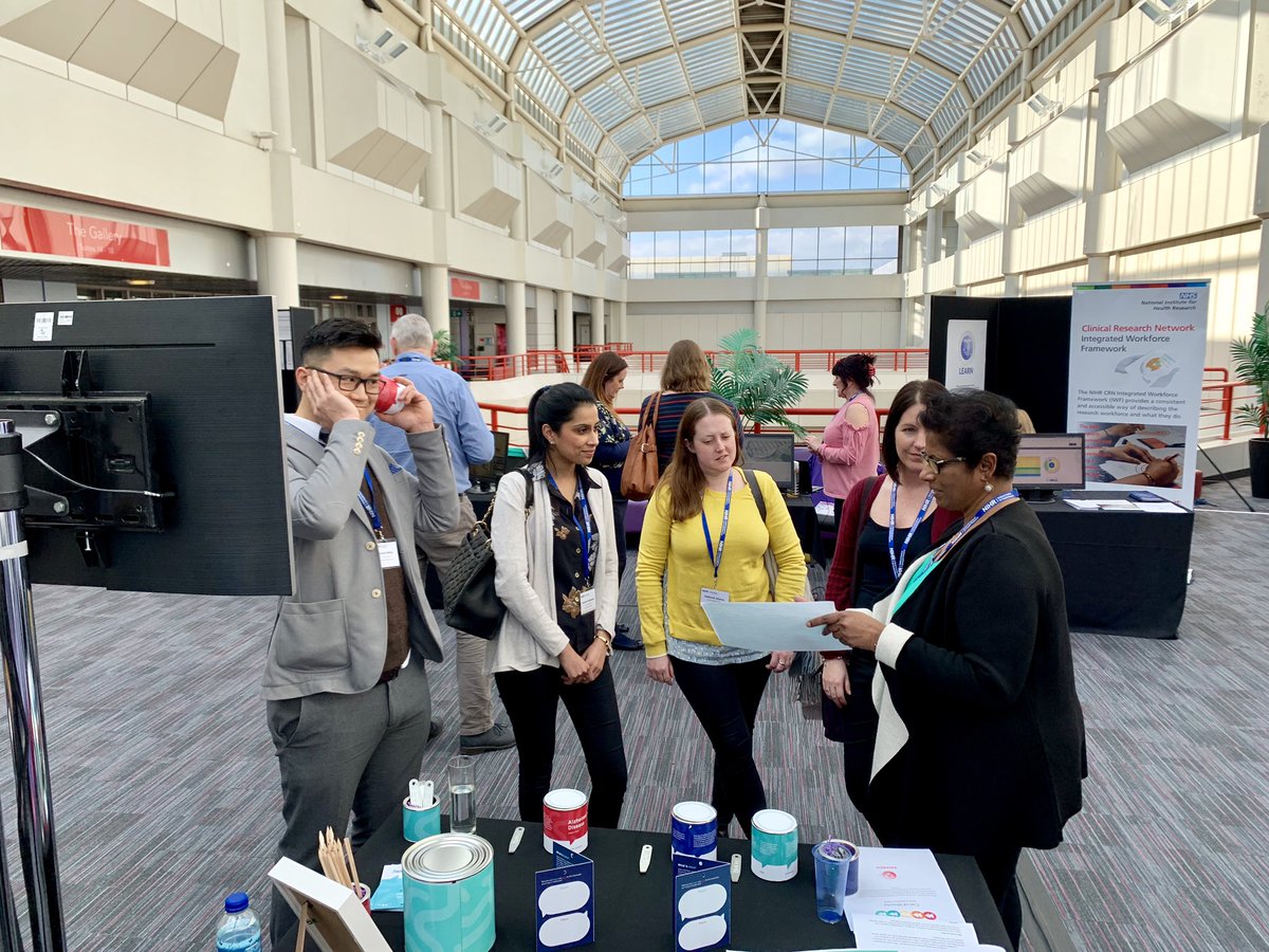 Our fab patient rep <a href="/sandrasagary/">Sandra Jayacodi</a> engaging with <a href="/DigitalCRN/">NIHR Digital CRN</a> @OfficialNIHR staff at the #LetsTalkDigitalNIHR. Thanks so much for funding our Small #Innovation grant! Great to take #DataCanOfWorms on it’s 1st roadtrip! <a href="/helixcentre/">Helix Centre</a> <a href="/Imperial_IGHI/">Institute of Global Health Innovation</a> @NIHRCRN_NWLdn #Storytelling #data