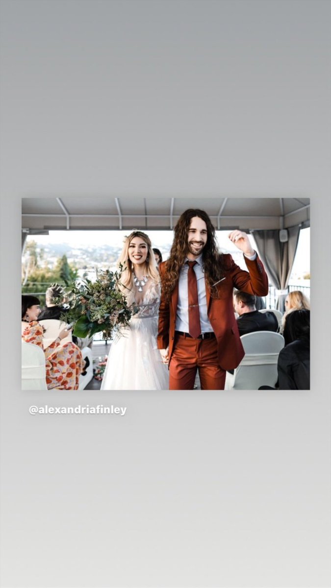 More wedding pix from Anthony Stasi. 💐❤️ #franksidoris #alexandriafinley
