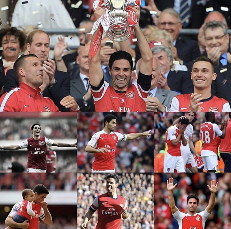 Happy Birthday to our previous Spanish Midfielder! Mikel Arteta turns 37 today   .    