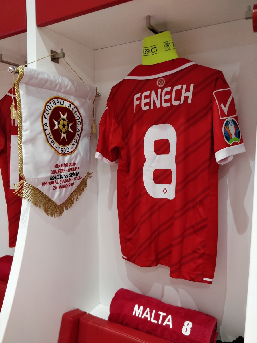 UEFAcomAnneA's tweet photo. All set to go at the National Stadium - Ta Qali' - It's @MaltaFA1900 🇲🇹 vs @SeFutbol 🇪🇸. Paul Fenech is set to lead the @MaltaFA1900 side in tonight's game. #MLTESP @UEFAEURO https://t.co/G8FzyrDu4g