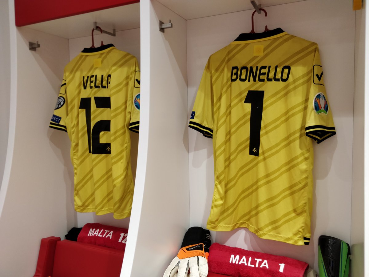 UEFAcomAnneA's tweet photo. All set to go at the National Stadium - Ta Qali' - It's @MaltaFA1900 🇲🇹 vs @SeFutbol 🇪🇸. Paul Fenech is set to lead the @MaltaFA1900 side in tonight's game. #MLTESP @UEFAEURO https://t.co/G8FzyrDu4g