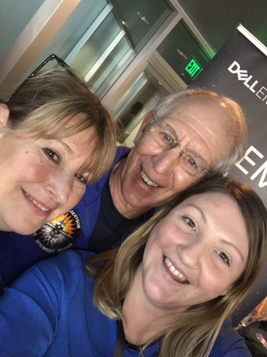 vickyward6's tweet photo. I am so lucky to work on some incredible events. Today I got to meet Bob Springer. A real life astronaut... just wow! https://t.co/kL4udRvACC