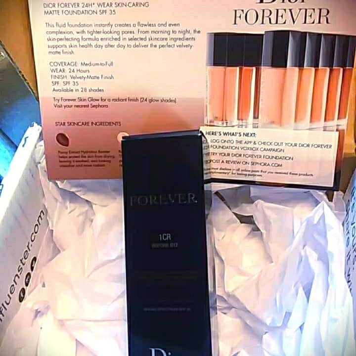 Putttwitt's tweet photo. Excited to try my Dior Forever foundation from Influenster https://t.co/XpkQCUbOCM