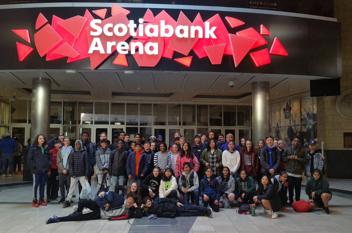 StHerbertDPCDSB's tweet image. A chance of a lifetime for our Intermediate Boys and Girls Basketball teams today as they play on the Toronto Raptors' court. @StHerbertDPCDSB #GoHornets