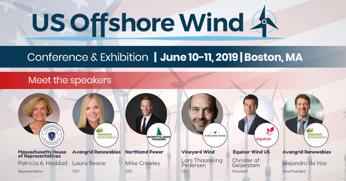 RE_Windpower's tweet photo. The US Offshore Wind Conference and Supply Chain Exhibition will have over 100 passionate speakers delivering insightful keynotes, presentations and panel discussions. View the speaker list here >> https://t.co/aEBmpZiCJZ
#USOW19 #WindPower #OffshoreWind #FloatingWindFarms https://t.co/kwHsUdrznO