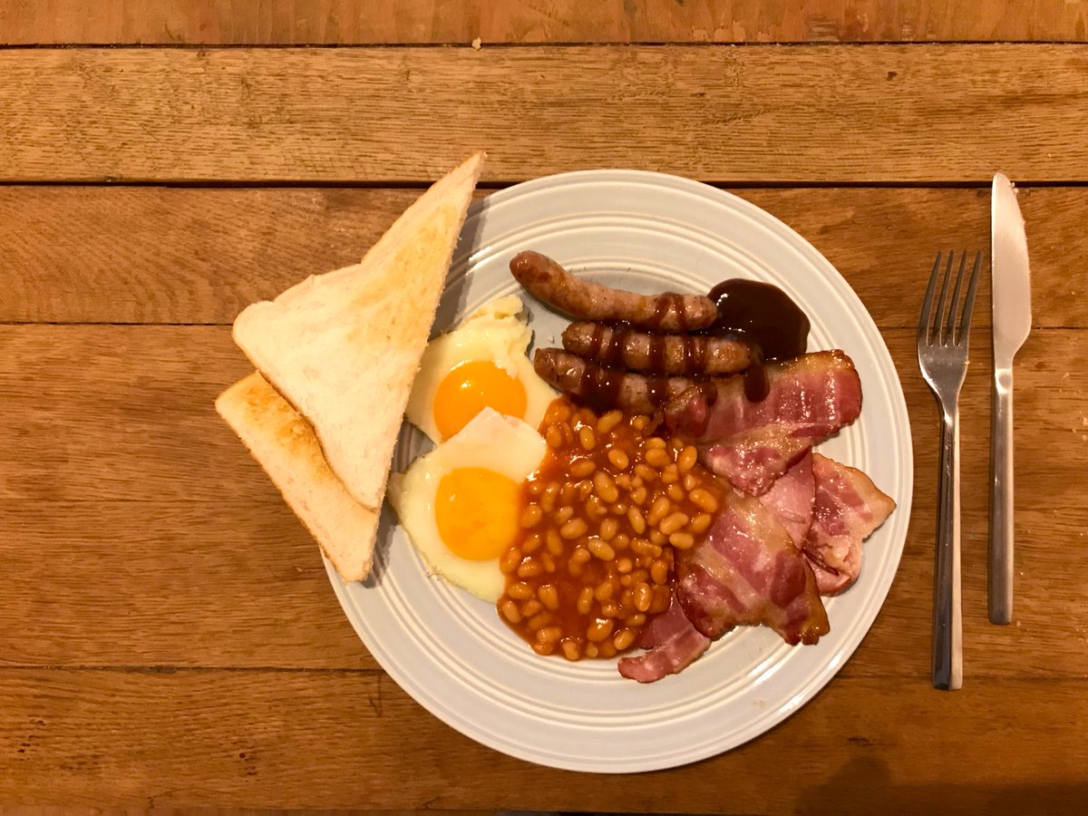 jongraham82's tweet image. And that’s tea! It is truly a thing of beauty, having a fry up for your last meal of the day instead of the first 🥰 #NotBreakfast #NotHealthy #NotBothered 😉 And yes, brown sauce! 😋