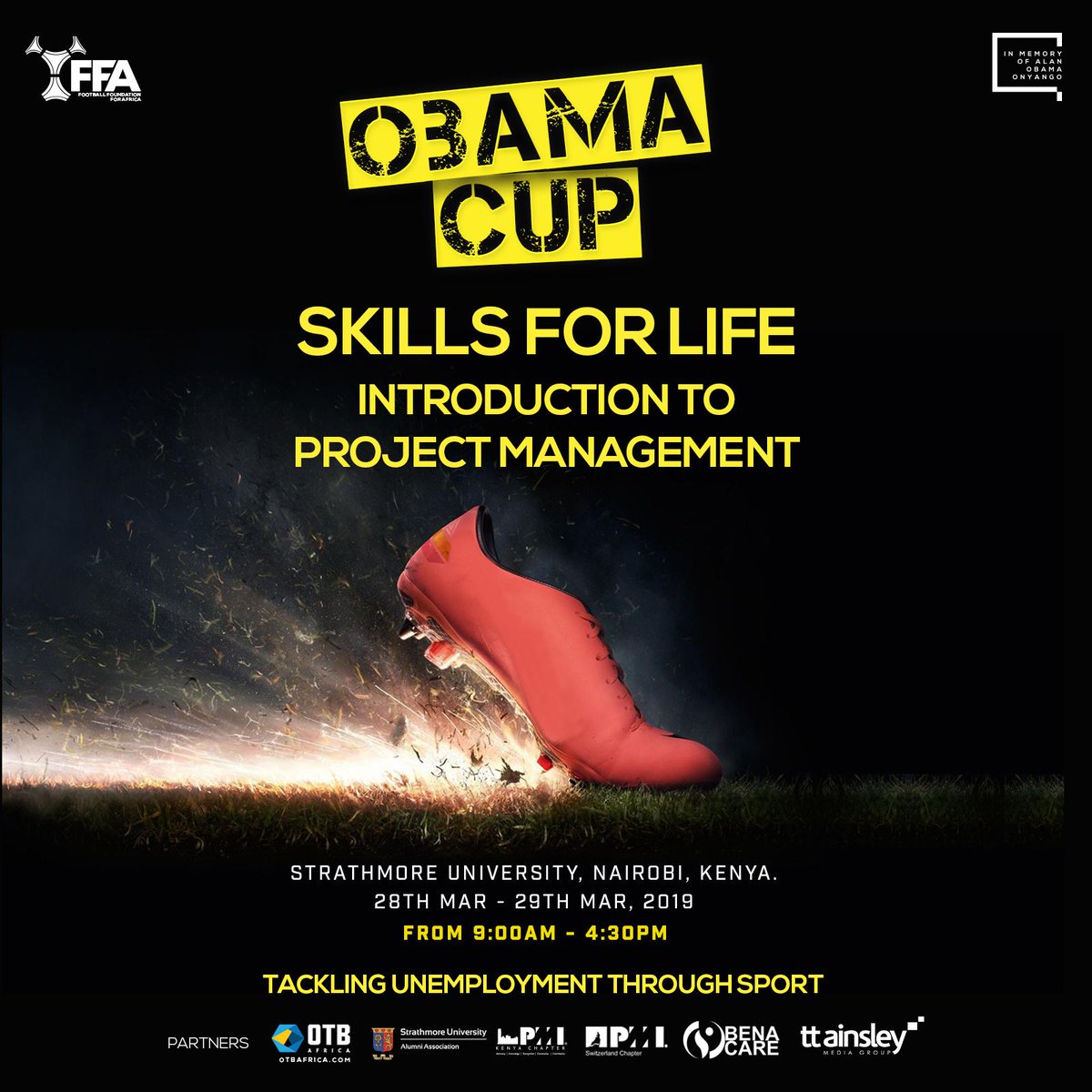 CapitalFMKenya's tweet photo. Obama played for @StrathU FC and until his death was a student of the institution.
Friends and teammates decided to organize #ObamaCup as a way to remember him & providing a platform to seek out career and business opportunities/contacts. https://t.co/PDywYuMlK7