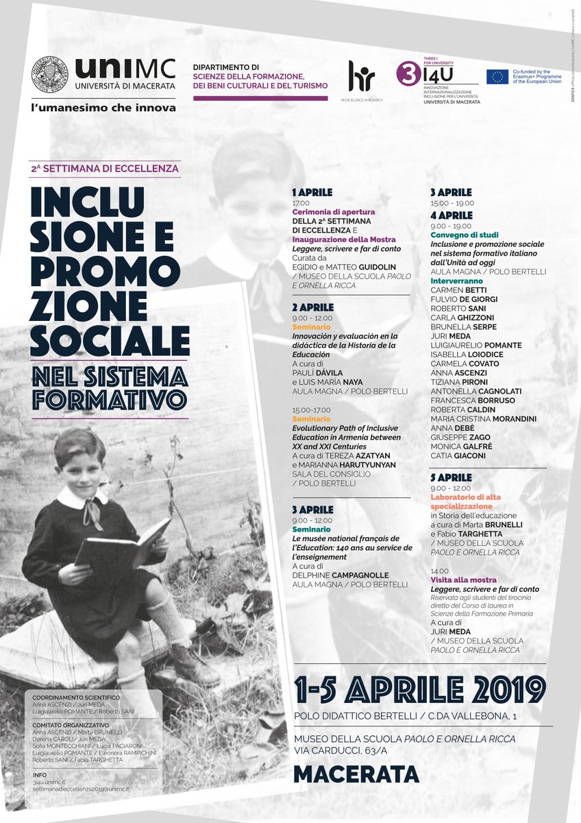 SIPSE6's tweet photo. A @UniMC  arriva la II Settimana di Eccellenza: https://t.co/4PvbKwaGul https://t.co/vDE3pSd3qz