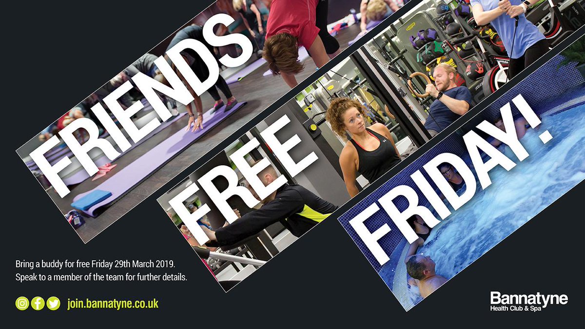 Bring a buddy for free Friday 29th March!

Click below to book your guest - crowd.in/nqnyyN