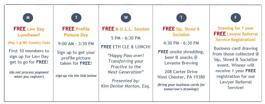 CCBarAssoc's tweet photo. Next week is Member Appreciation Week at CCBA!
Make sure to check out the calendar below and head over to our website to RSVP for any events! #MYCCBA
https://t.co/wMYd2LTMfO https://t.co/6jbE7SZZka