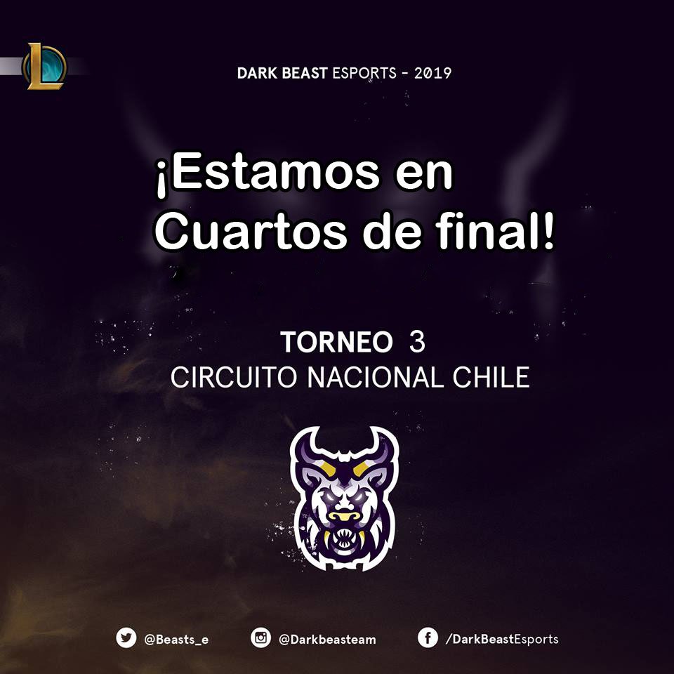 Dark Beasts E-Sports tweet media