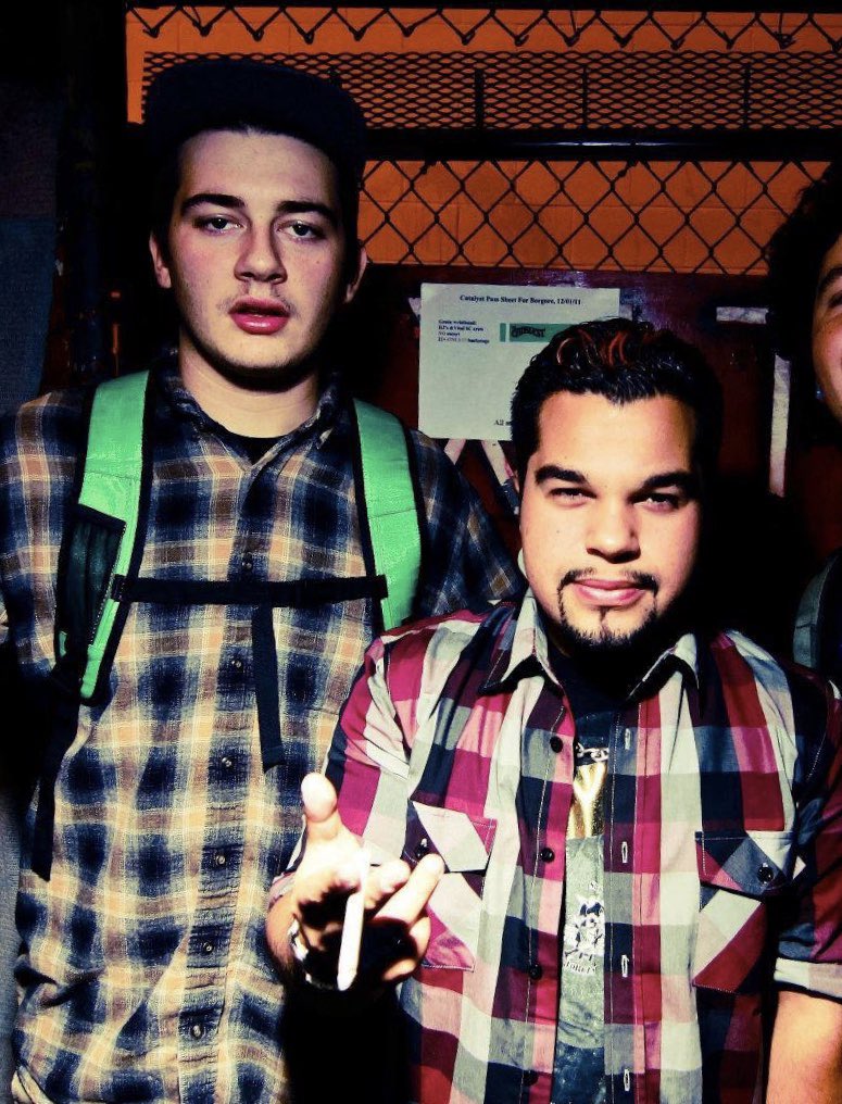 jonzombiepro's tweet photo. #throwback @GetterOfficial, Just heard you’re coming to Philly next week. Remember the Catalyst tho? 😄👊🏽 #jonzombie #getter #suh https://t.co/MhkSldt1E2