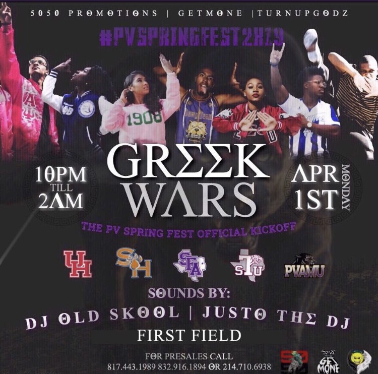 Chayse5050's tweet photo. We Turning up Next Week🙈
#PvSpringfest2k19 #Pvamu22 #txsu22 #Blinn #ProjectPv #GreekWars #SpringfestMania #DPPO #SRCS #TurnUpNation #Uh22 #Sfa22 #Shsu22 https://t.co/97uzPfeysn