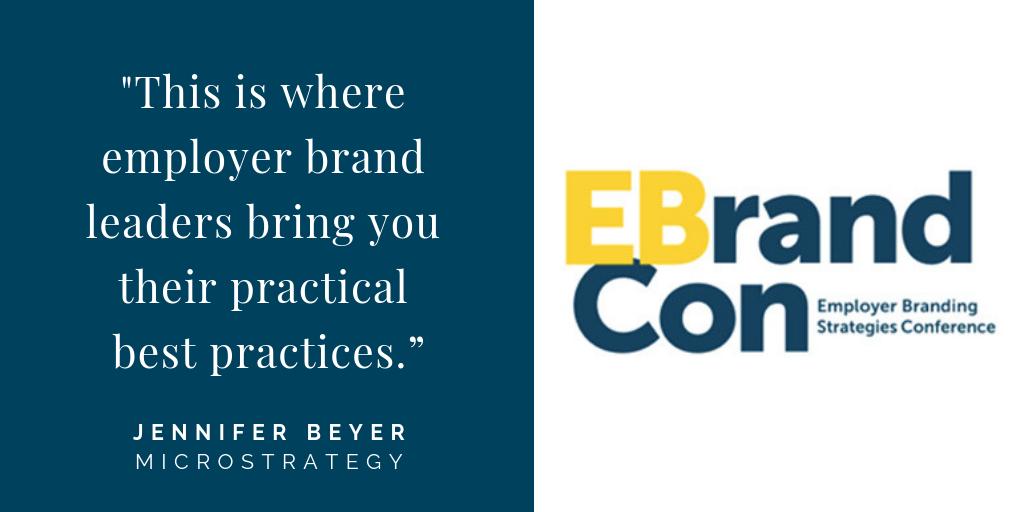 EBrandCon's tweet photo. #TestimonialTuesday! #EBrandCon is where employer brand leaders bring you their practical best practices" https://t.co/DX1WSNjJe7