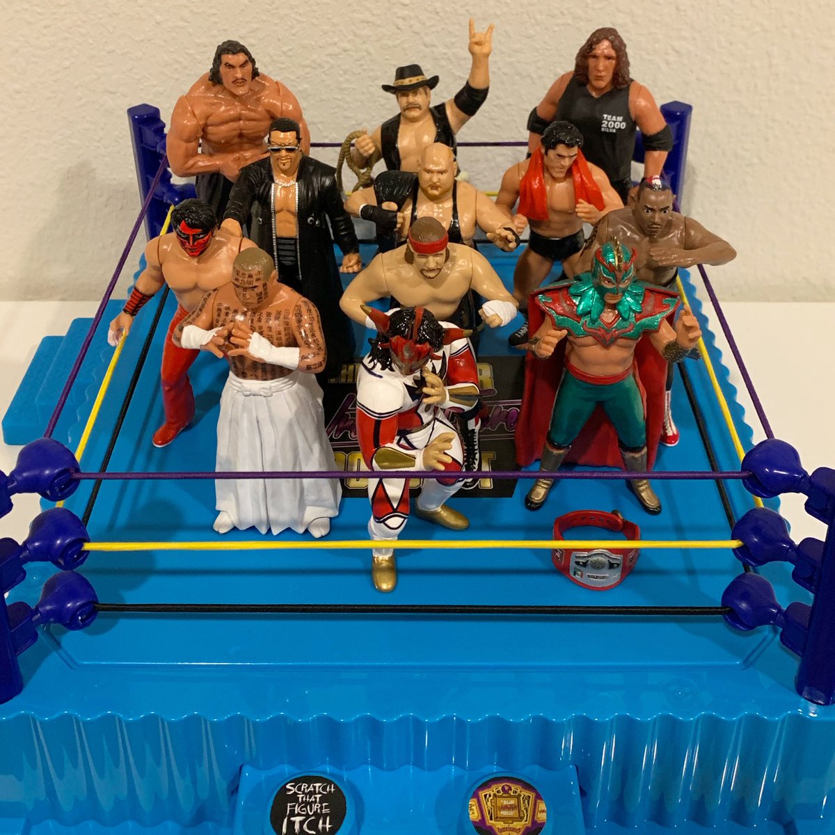 japanese wrestling figures