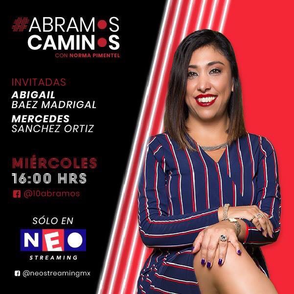 NormaPimentelMx's tweet photo. Les invito a acompañarnos, en esta transmisión de #AbramosCaminos conversamos sobre Derechos Humanos y del proyecto “Plazas Comunitarias” @IEEAPuebla @Rotary con Abigail Baez Madrigal desde #NeoStreaming 🔹🎙🔺 👇🏼👇🏼
https://t.co/yLszoTRmJc https://t.co/cvucZ1cb42