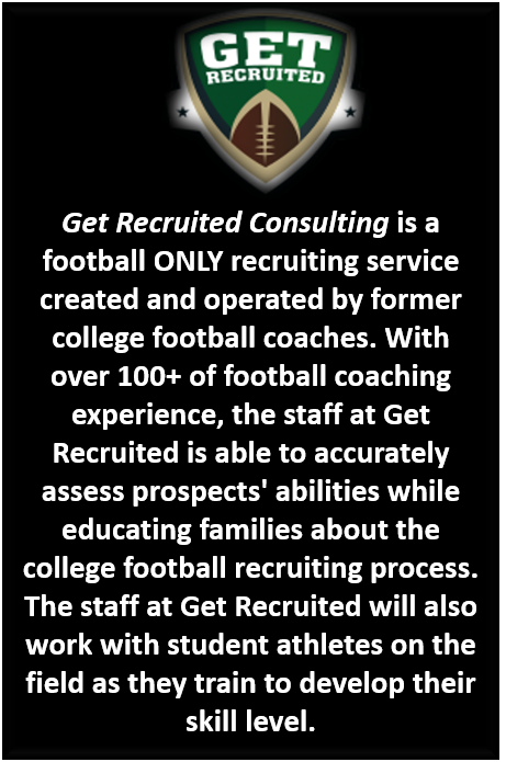 Get Recruited in Tampa Bay!  April + 7.
Links:
Coaches Bios:                                                    getrecruitedconsulting.com/about/coaches 
Call/ email to confirm your attending.
Coach Cohen 570-428-2872-andrew.cohen@getrecruitedconsulting.com
@Getrecruited_FL 
<a href="/GCoachdibo/">Get__Recruited_CoachDiBo</a>