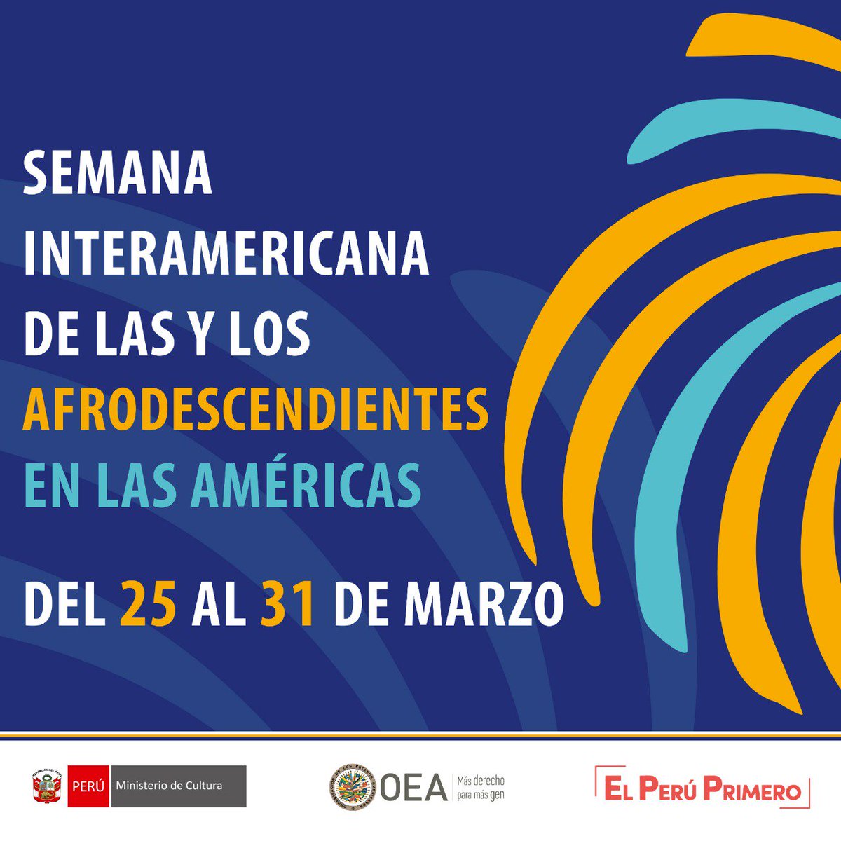 MinCulturaPe's tweet photo. En la II Semana Interamericana de los Afrodescendientes en las Américas, el @MinCulturaPe exhorta a reflexionar sobre la esclavitud y la trata trasatlántica, recordando y visibilizando los aportes de los descendientes de africanos en las Américas. #ViveCultura #LaDiversidadNosUne https://t.co/WqmaaYn1dH