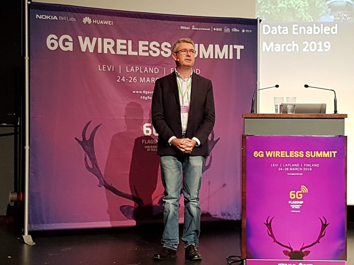6Gflagship's tweet photo. Inspiring views of #6G from #6GFlagship scientific advisory board members Zhisheng Niu, Ullrich Pfeiffer, @ian_oppermann and Henning Schulzrinne in #6GSummit. @UniOulu @SuomenAkatemia https://t.co/ZFqb48yGjZ