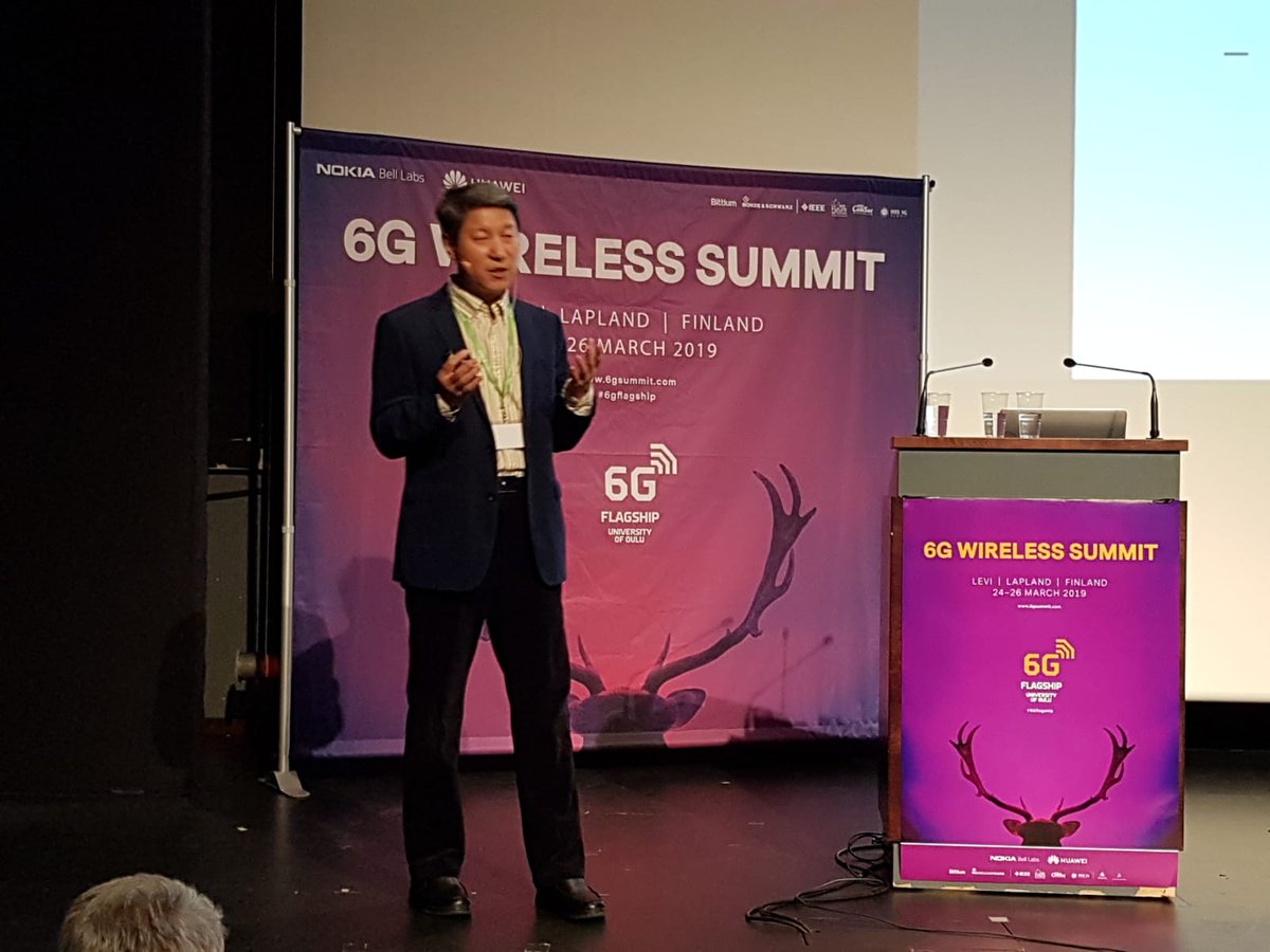 6Gflagship's tweet photo. Inspiring views of #6G from #6GFlagship scientific advisory board members Zhisheng Niu, Ullrich Pfeiffer, @ian_oppermann and Henning Schulzrinne in #6GSummit. @UniOulu @SuomenAkatemia https://t.co/ZFqb48yGjZ