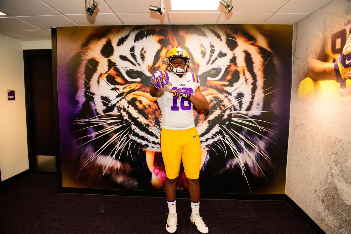 chideraxumeh's tweet photo. Amazing Visit at Death Valley 
Umeh Train...to LSU???   #GeauxTigers🐯 https://t.co/H4o4tzBYR0